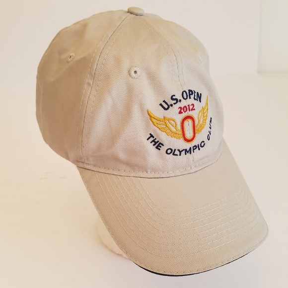 USGA Other - U.S. Open 2012 The Olympic Club USGA Hat Khaki Adjustable